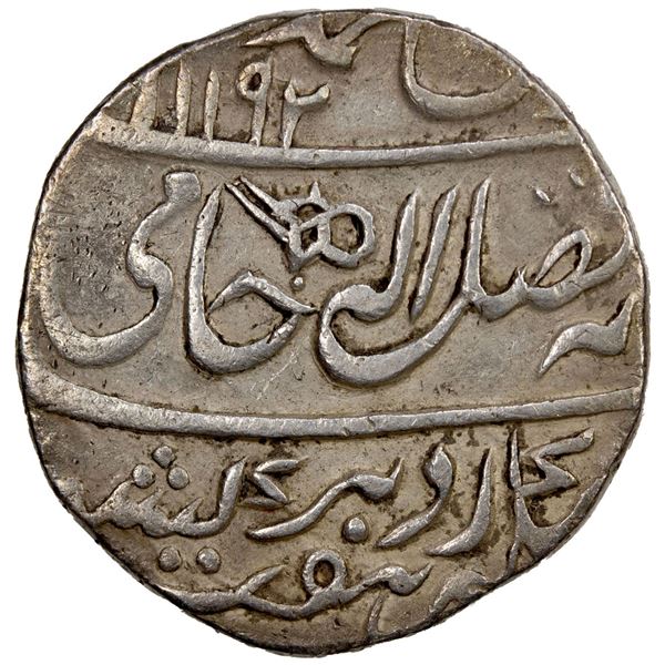 DHOLPUR: AR rupee (10.98g), Gohad, AH1192 year 24. VF-EF