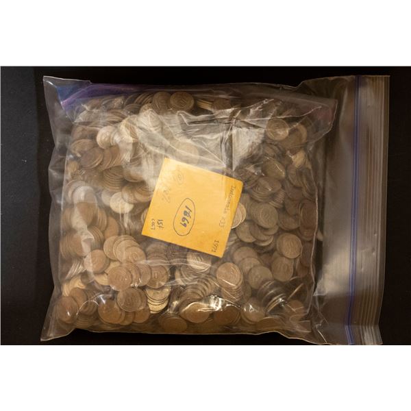 INDONESIA: LOT of 1669 coins