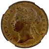 Image 1 : STRAITS SETTLEMENTS: Victoria, 1867-1901, AE cent, 1875-W. NGC MS64