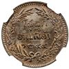 Image 2 : THAILAND: Rama V, 1868-1910, AE ½ att, CS1244(1882). NGC MS65