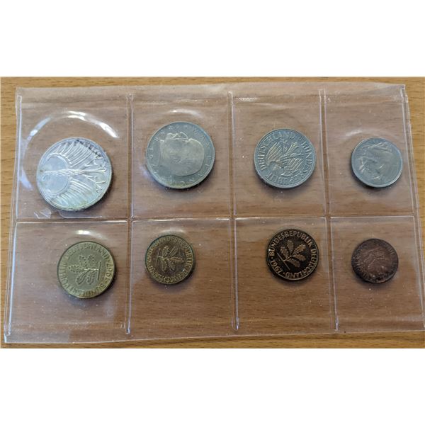 GERMANY: Federal Republic, 8-coin proof set, 1967-G