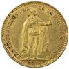 Image 1 : HUNGARY: Franz Joseph I, 1848-1916, AV 10 korona, 1910. EF