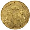 Image 2 : HUNGARY: Franz Joseph I, 1848-1916, AV 10 korona, 1910. EF