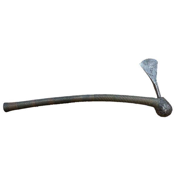 ETHNOGRAPHIC: AFRICA: iron axe