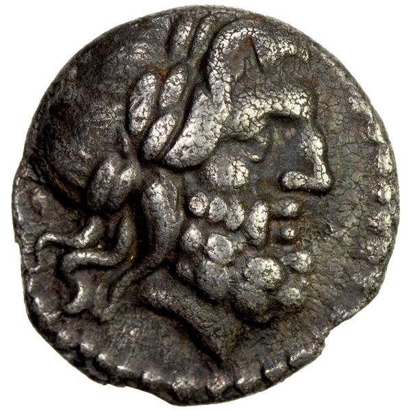 ACHAIA: Achaian League, Aigion, AR triobol/hemidrachm (2.19g), ca. 86 BC