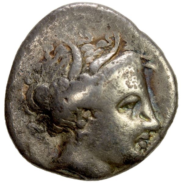 LOCRIS OPUNTIA AR triobol (2.51g), ca. 340330 BC. VGF Stephen