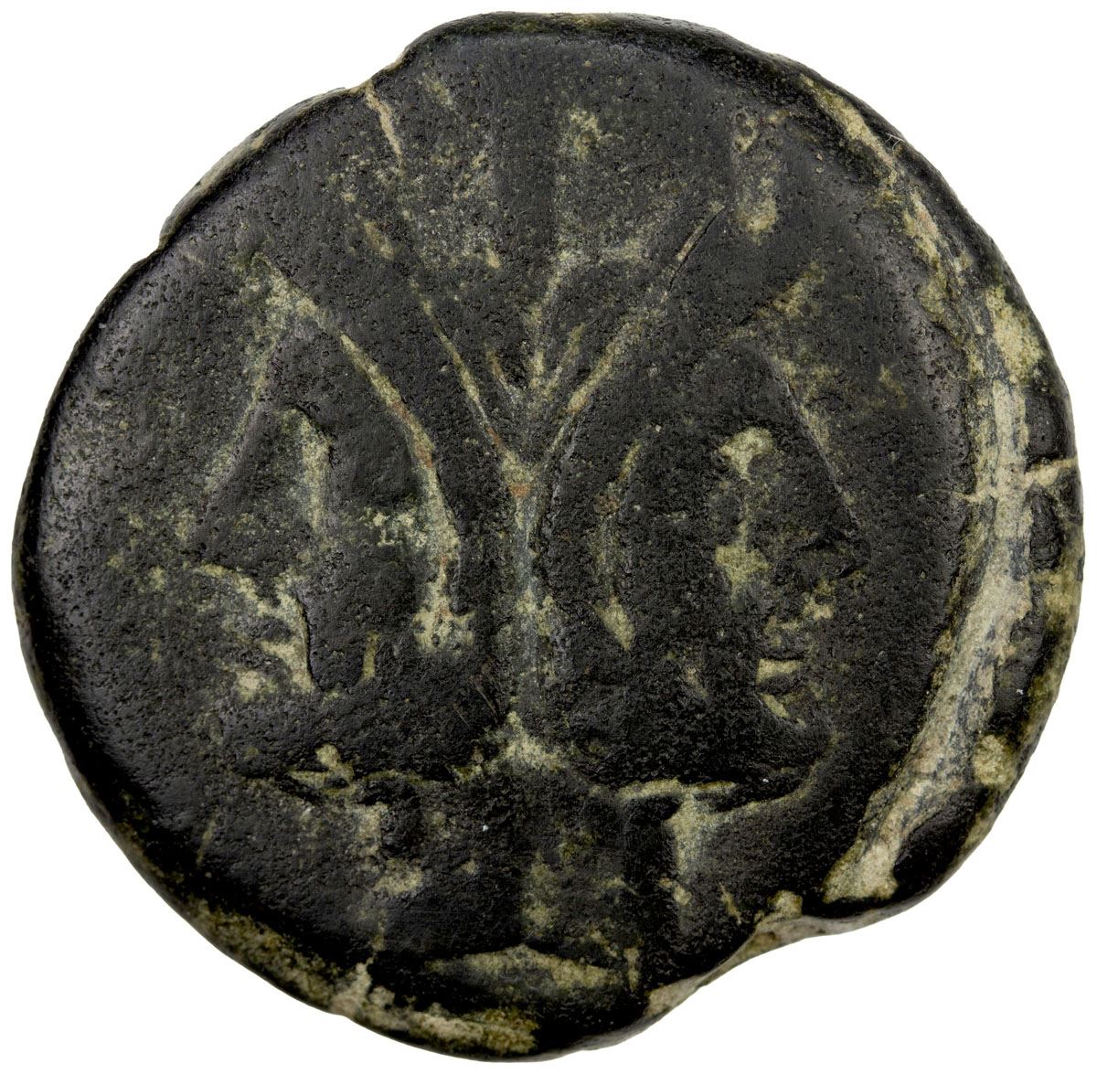 ROMAN REPUBLIC: Q. Marius, AE as (29.78g), Rome, 189-180 BC. F ...