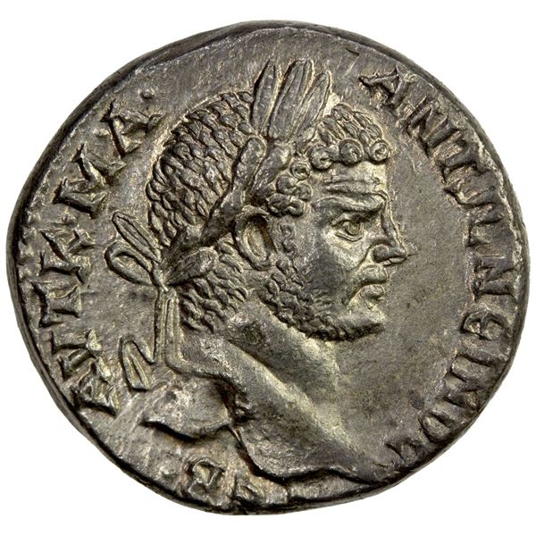 ROMAN PROVINCIAL: CYRRHESTICA: Caracalla, 198-217 AD, AR tetradrachm (10.68g), Bambyce-Hierapolis, c