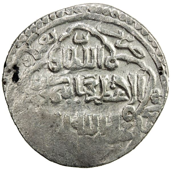ILKHAN: Jihan Timur, 1339-1340, AR 2 dirhams (1.78g), Baghdad, AH7xx. VF