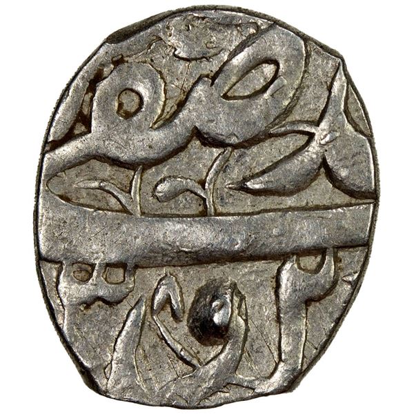 SAFAVID: Safi I, 1629-1642, AR bisti (0.74g), Qazwin, AH(10)38. VF-EF
