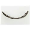 Image 3 : GANDHARA: AR satamana bent bar (11.02g), Taxila, ca. 500-300 BC. VF
