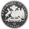 Image 2 : CHILE: Republic, AR 10 pesos, 1968-So. NGC PF66