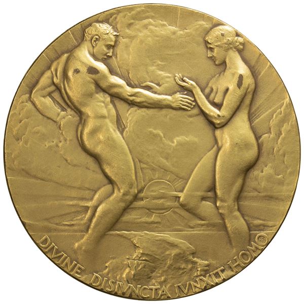 UNITED STATES: AE medal, 1915. UNC