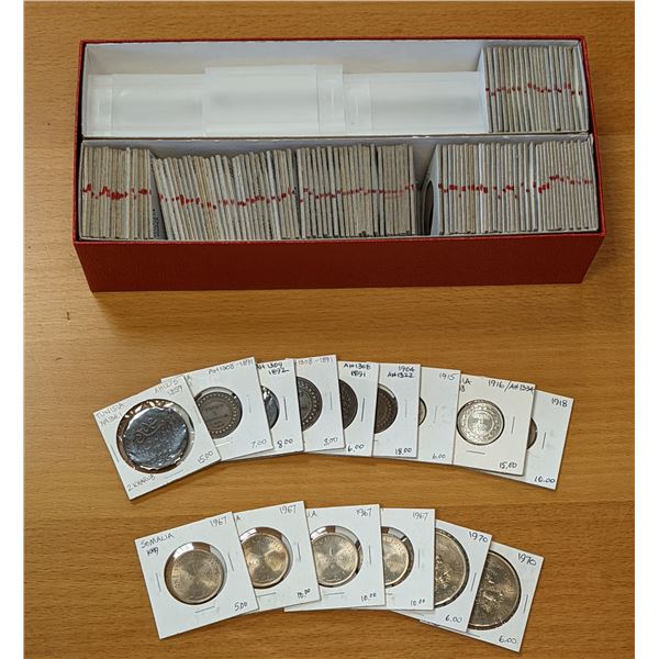 WORLDWIDE: AFRICA: LOT of 137 coins