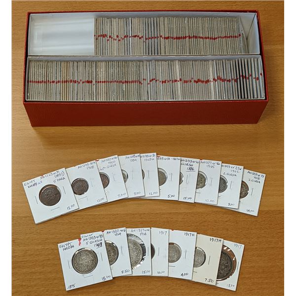 WORLDWIDE: AFRICA: LOT of 198 coins