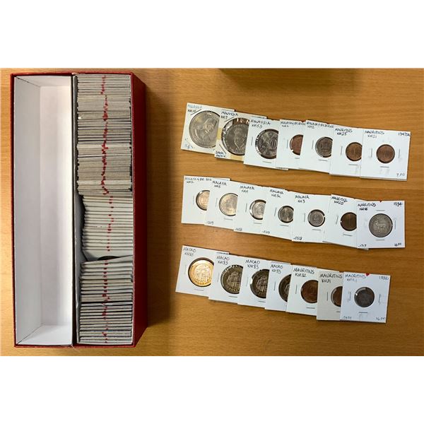 WORLDWIDE: ASIA: LOT of 119 coins