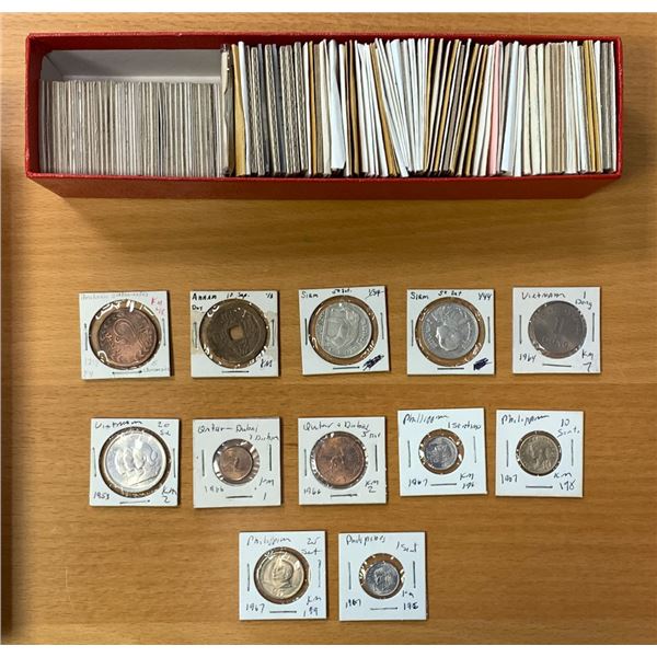 WORLDWIDE: ASIA: LOT of 138 coins