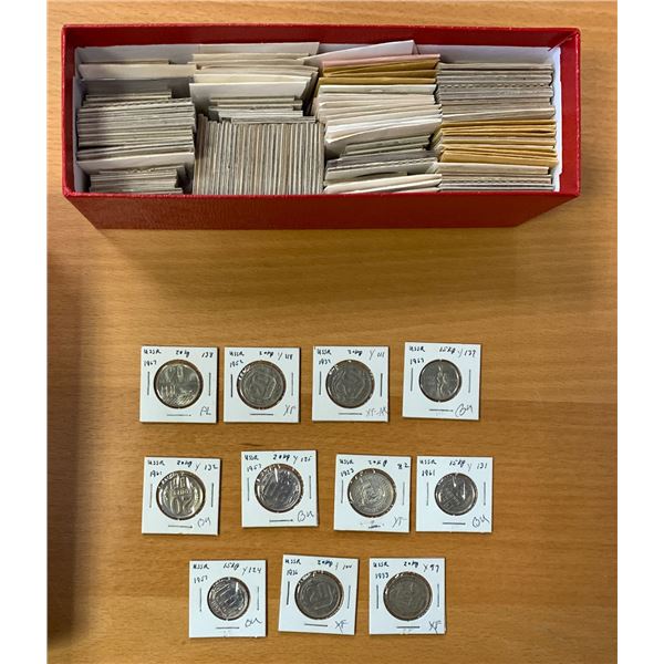 WORLDWIDE: EUROPE: LOT of 151 coins
