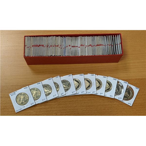 WORLDWIDE: EUROPE: LOT of 97 coins