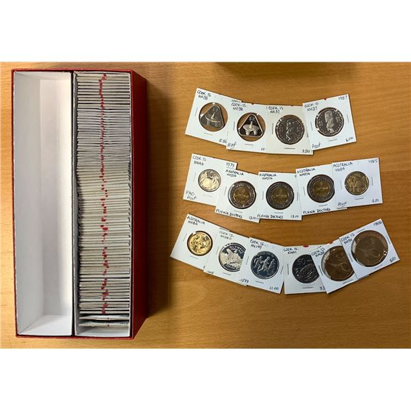 WORLDWIDE: LOT of 106 coins