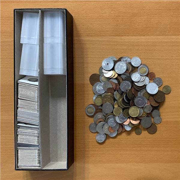 WORLDWIDE: LOT of 297 coins
