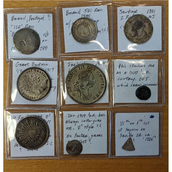 WORLDWIDE: LOT of 9 items