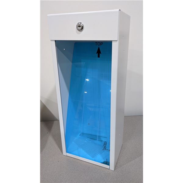 Group of 2 Fire Extinguisher Wall Box w/lock & key - 20 1/2" H x 9" W x 6 1/2"L
