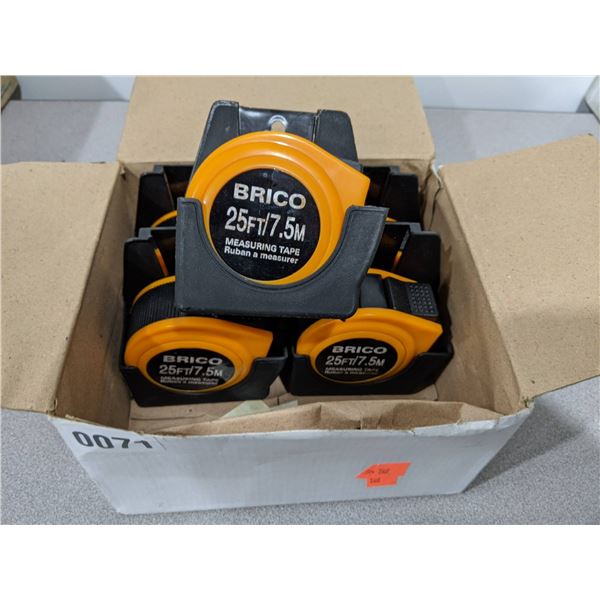 Box of 5 25ft/7.5M Measuring tape - Brand New