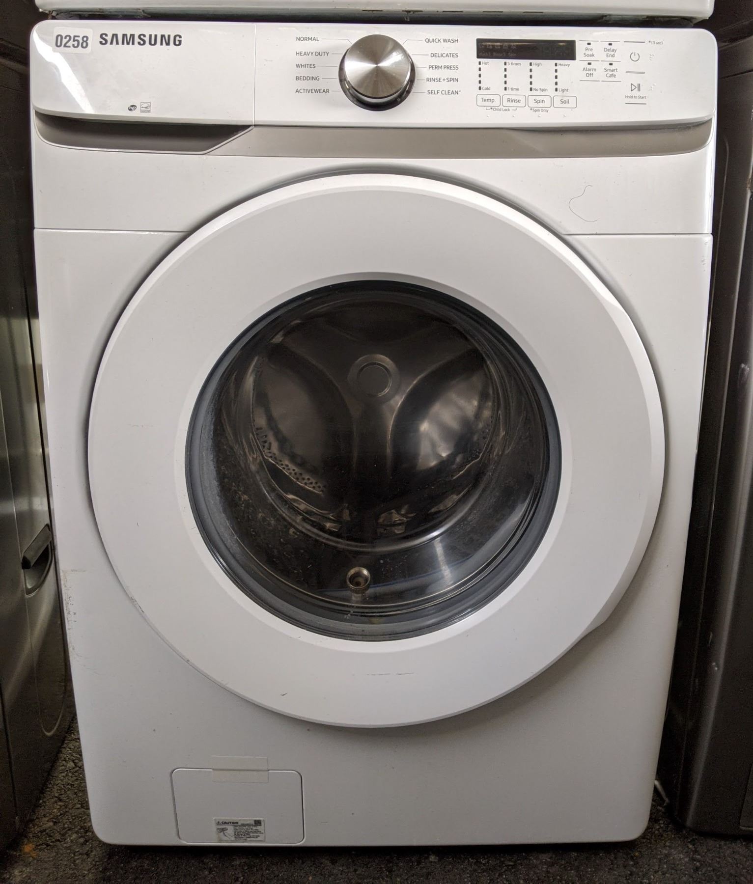 Samsung Front Load Washer Model no. WF45T6000AW/A5 working condition