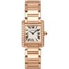 Image 1 : Cartier RG Tank Francaise Small With Diamond Bezel  Model# WJTA0022