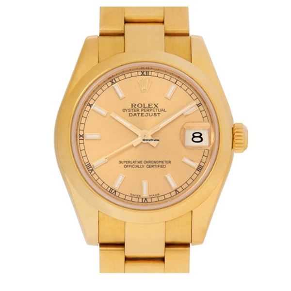 Rolex 31MM YG President Model #178248