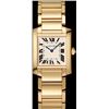 Image 1 : Cartier YG Midsize Tank Francaise Model #WGTA0032