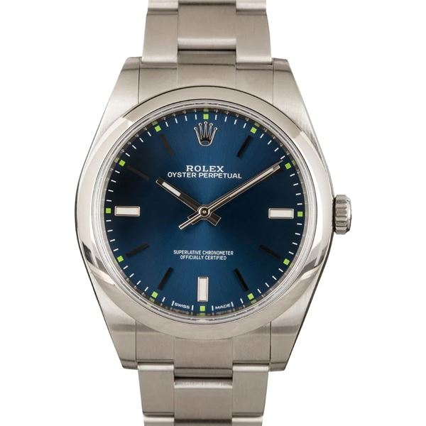 Pre-owned Rolex  Oyster Perpetual 114300