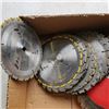 Image 3 : BOX OF VARIOUS SAW BLADES