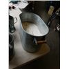 Image 3 : BEHRENS GALVANIZED BUCKET AND 3 GALVANIZED WATERING CANS