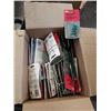 Image 2 : 2 BOXES OF NEW GROUNDING SCREWS, CABLE FITTINGS, NAIL STRAPS AND MORE