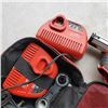 Image 2 : MILWAUKEE HAMMER VAC WITH 2 CHARGERS NO BATTERY