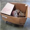 Image 1 : BOX OF NEW AND USED 5.5" FLAP WHEELS