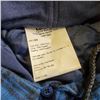 Image 3 : New Condor 2XL Blue flannel Button-up shirt with  hood