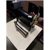 Image 1 : BULL FIGURE FULL SIZE MAILBOX AND SUPER TRAPP 1960 STAINLESS STEEL MOTORCYCLE MUFFLER