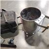 Image 2 : BACKYARD GRILL WITH BBQ SET PROPANE ATTACHMENTS AND CHIMNEY COAL STARTER