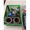 Image 3 : TRAY OF LINE ADAPTERS, THREADED, SOCKET, AND SOLENOID VALVES