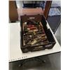 Image 1 : BOX OF VINTAGE HAND TOOLS, PLANER, SPEED DRILLS, FILES, CLAMPS, SCREWDRIVERS