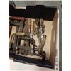 Image 2 : BOX OF VINTAGE HAND TOOLS, PLANER, SPEED DRILLS, FILES, CLAMPS, SCREWDRIVERS