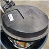 Image 2 : ROUGHNECK GARBAGE PAIL WITH LID AND TWO 10KG PAILS OF ICE SALT