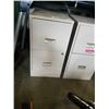 Image 2 : 2 DOUBLE DRAWER FILE CABINETS WITH ONE KEY, KEYED ALIKE