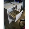 Image 3 : 2 DOUBLE DRAWER FILE CABINETS WITH ONE KEY, KEYED ALIKE