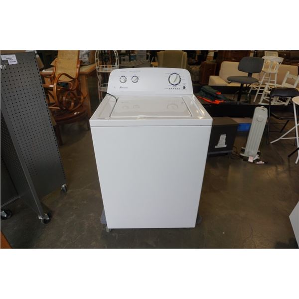 AMANA WHITE WASHER TOP LOAD HE HIGH EFFICIENCY