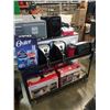 Image 1 : 2 SHELVES OF DEFECTIVE STORE RETURN ELECTRONICS AND APPLIANCES
