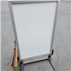 Image 2 : 5 FT TALL SPRING LOADED SIGN HOLDER AND CHALK BOARD DISPLAY